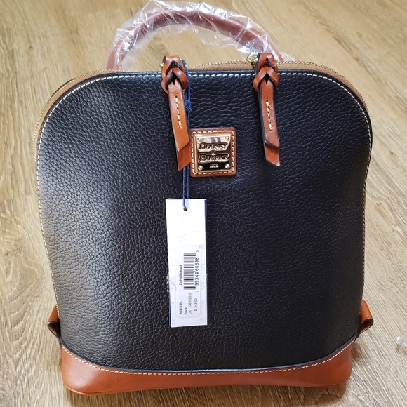 pebble grain zip pod backpack